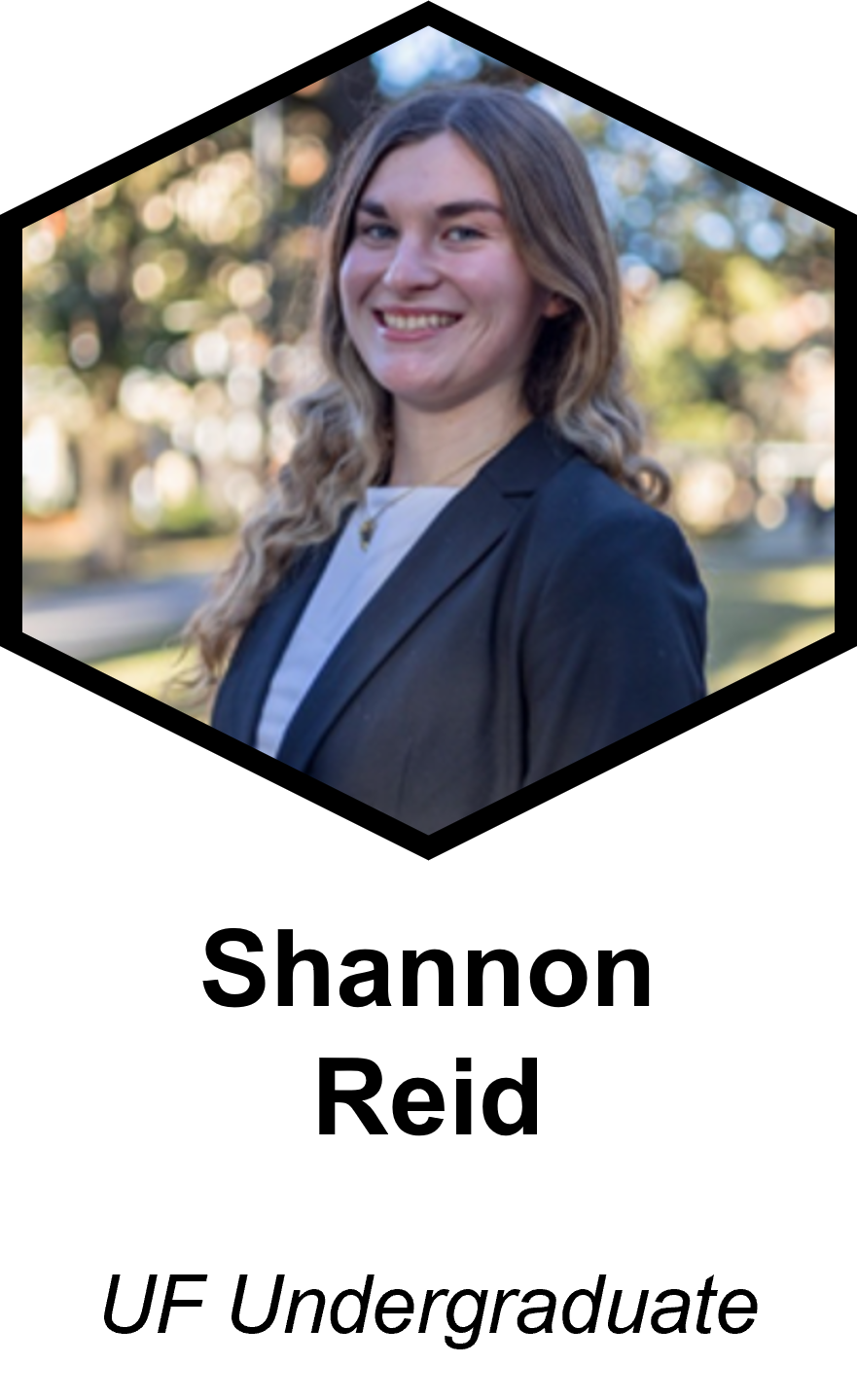 Picture of a current undergraduate student from the Prentice Lab
